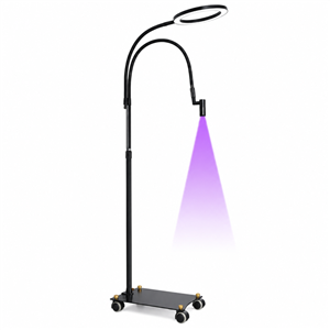 2-in-1 UV LED Lash Lamp with Ring Light