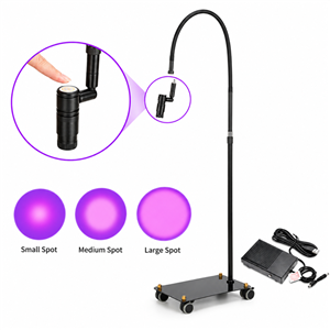 Adjustable-Beam Dimmable UV LED Lash Lamp