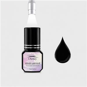 Black UV LED Lash Glue for Eyelash Extensions