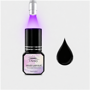 Black UV LED Lash Glue for Eyelash Extensions