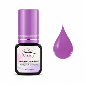 Professional Purple UV LED Lash Glue for Eyelash Extensions